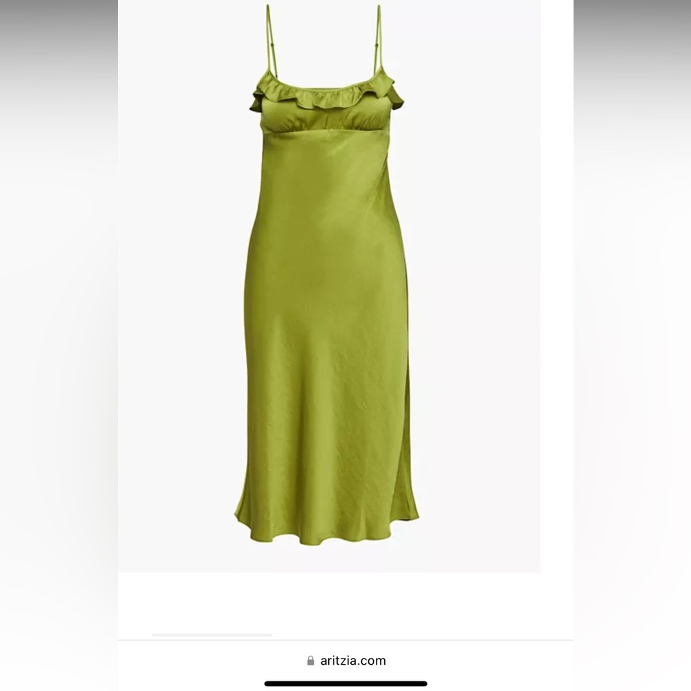Never been worn aritiza green dress